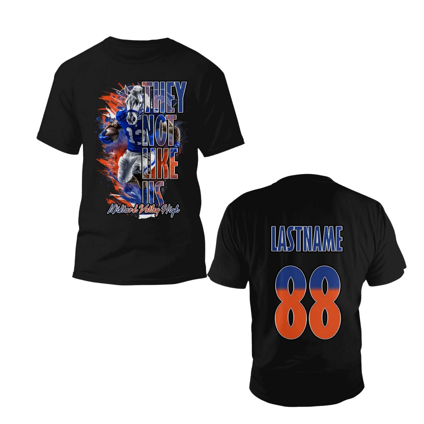 THEY NOT LIKE US CUSTOM T-SHIRT