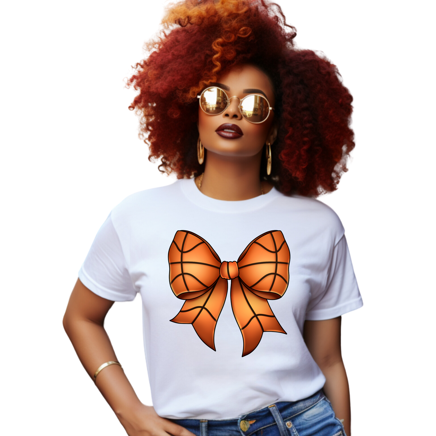 Basketball Bow T-Shirt