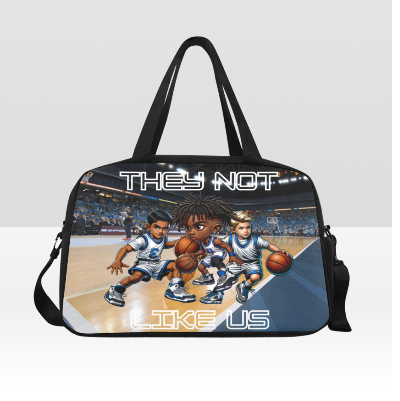 THEY NOT LIKE US TRAVEL BAG