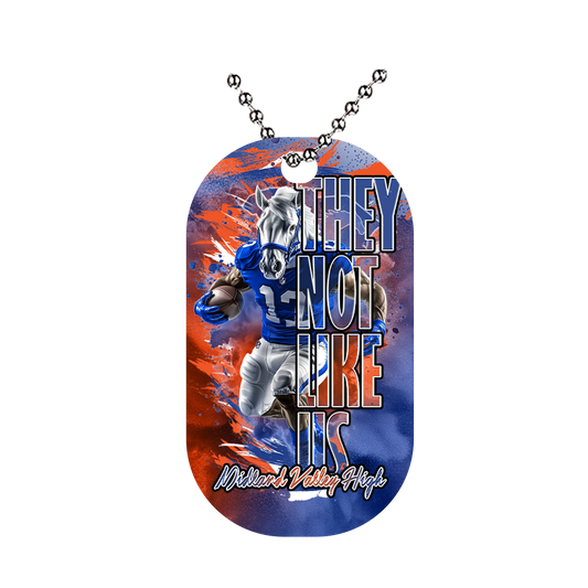 They Not Like Us Dog Tag