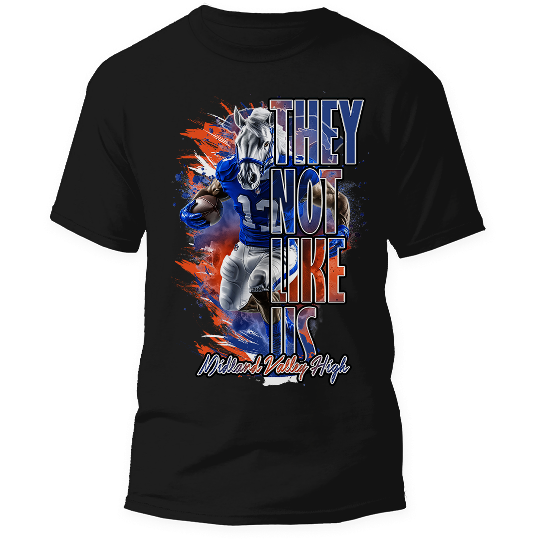 THEY NOT LIKE US CUSTOM T-SHIRT