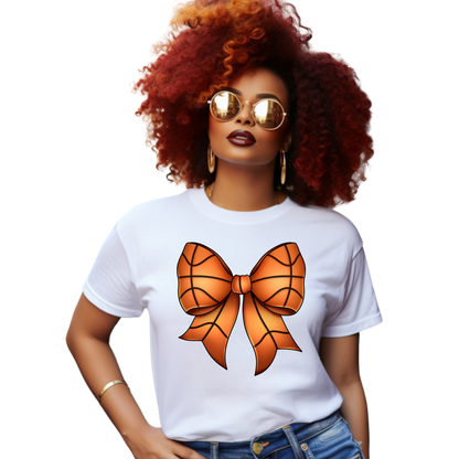 Basketball Bow T-Shirt