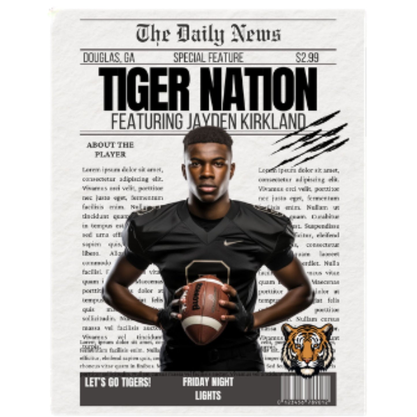 GRAD NEWSPAPER POSTER