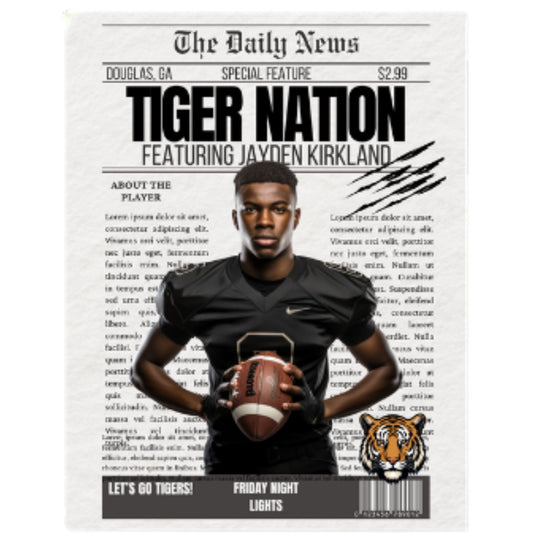 GRAD NEWSPAPER POSTER