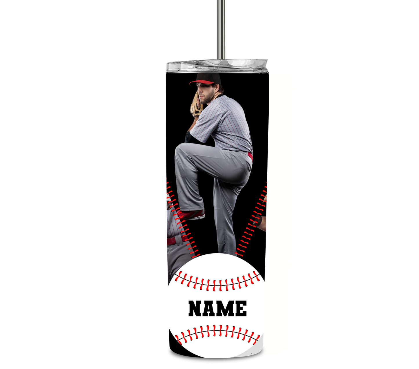 Sports R Us Baseball Custom Photo Tumbler