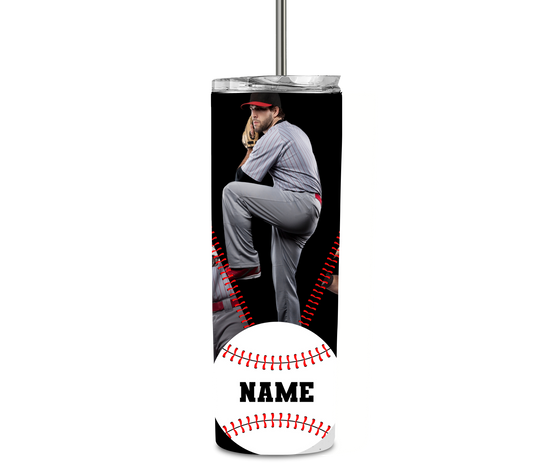 Sports R Us Baseball Custom Photo Tumbler