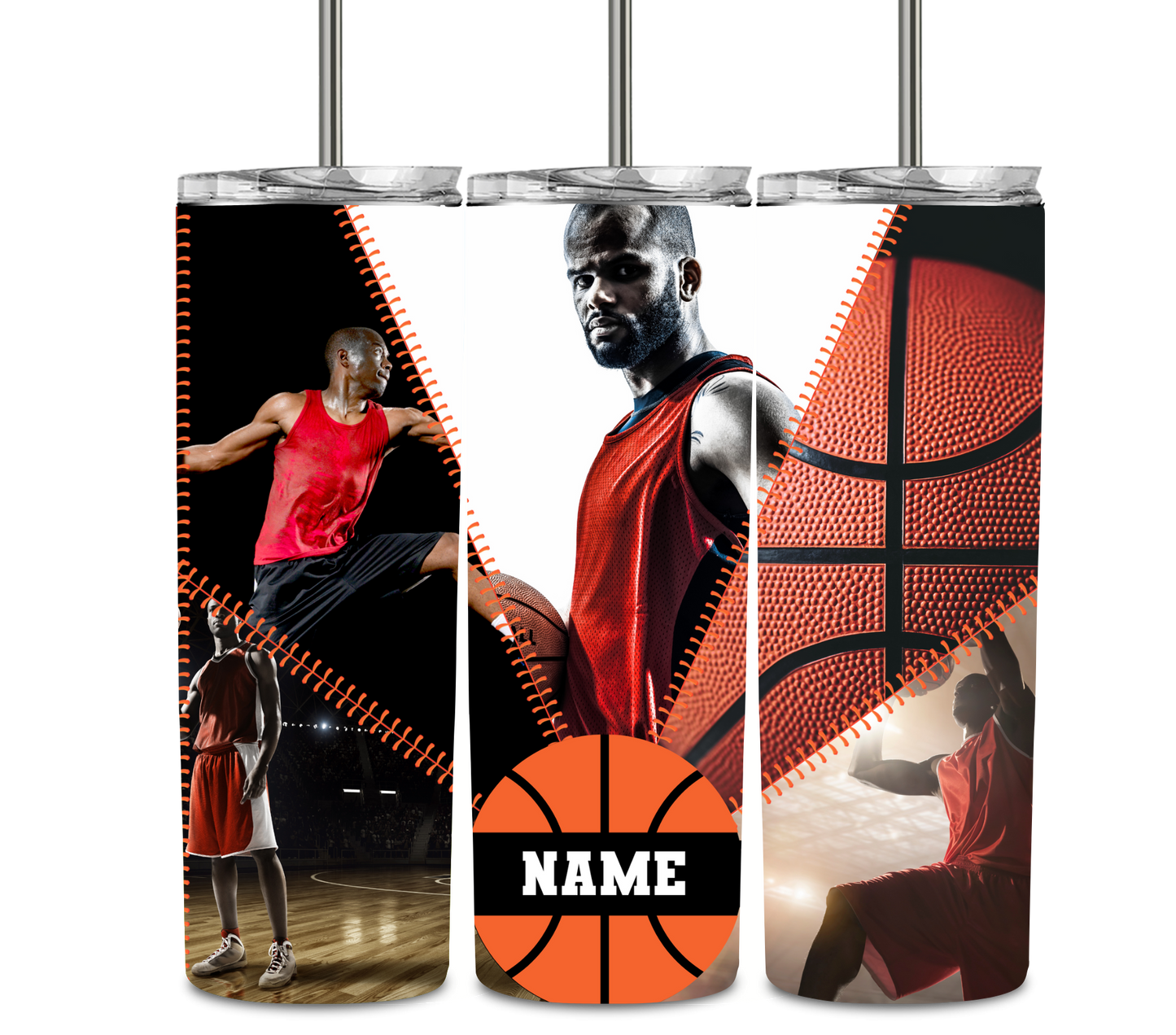 Sports R' Us Basketball Photo Tumbler