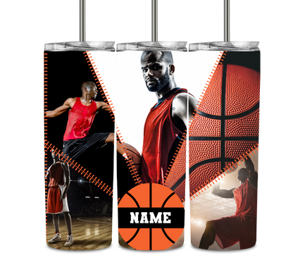 Sports R' Us Basketball Photo Tumbler