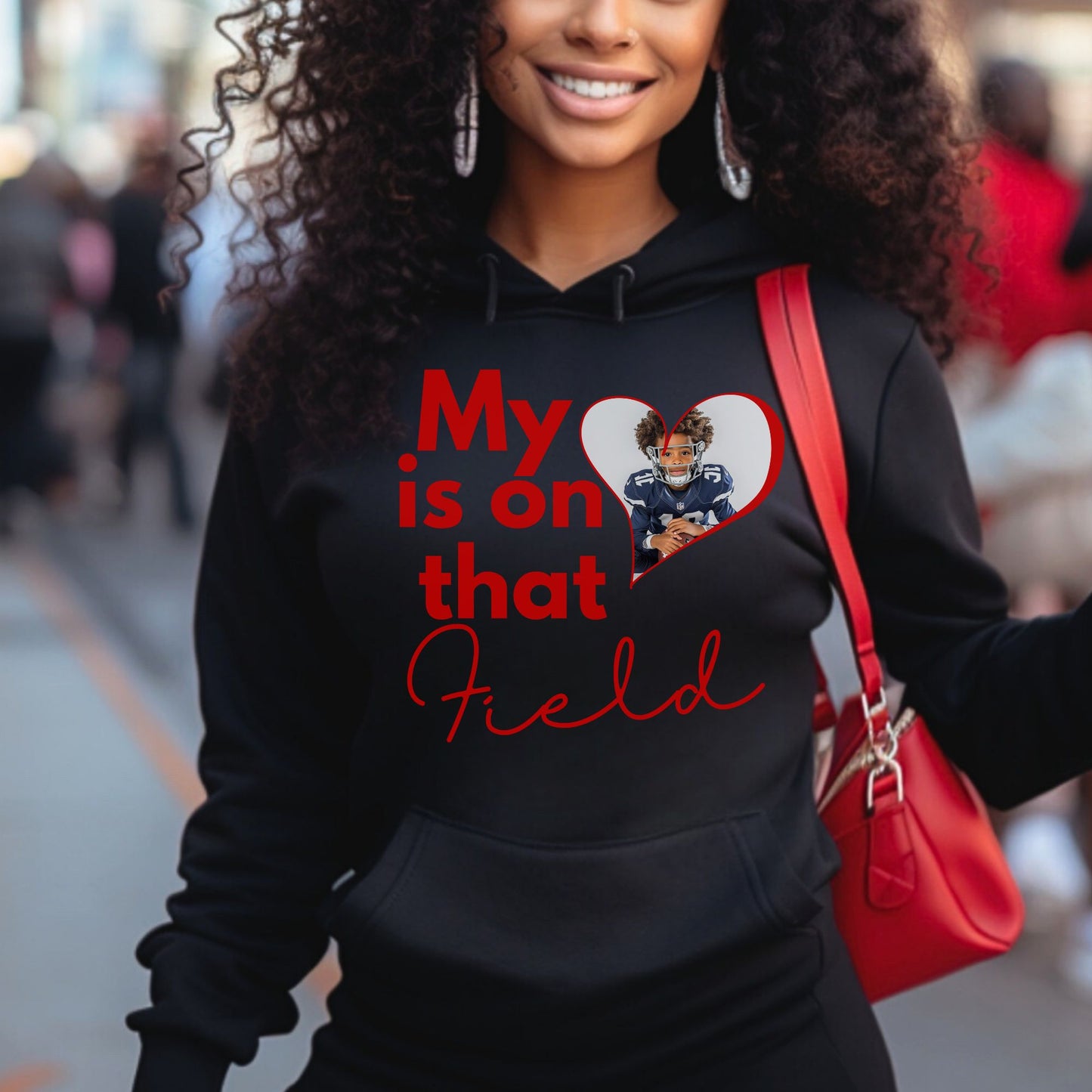 My Heart Custom Valentine Hoodie