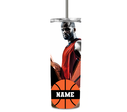 Sports R' Us Basketball Photo Tumbler