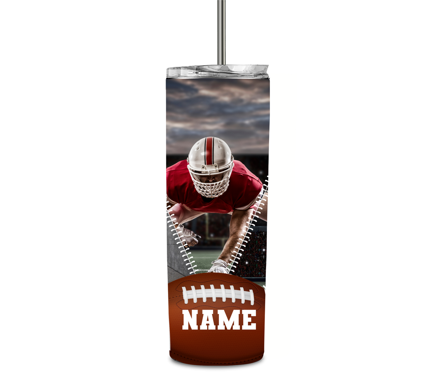 Sports R' Us Football Photo Tumbler
