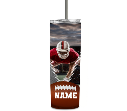 Sports R' Us Football Photo Tumbler