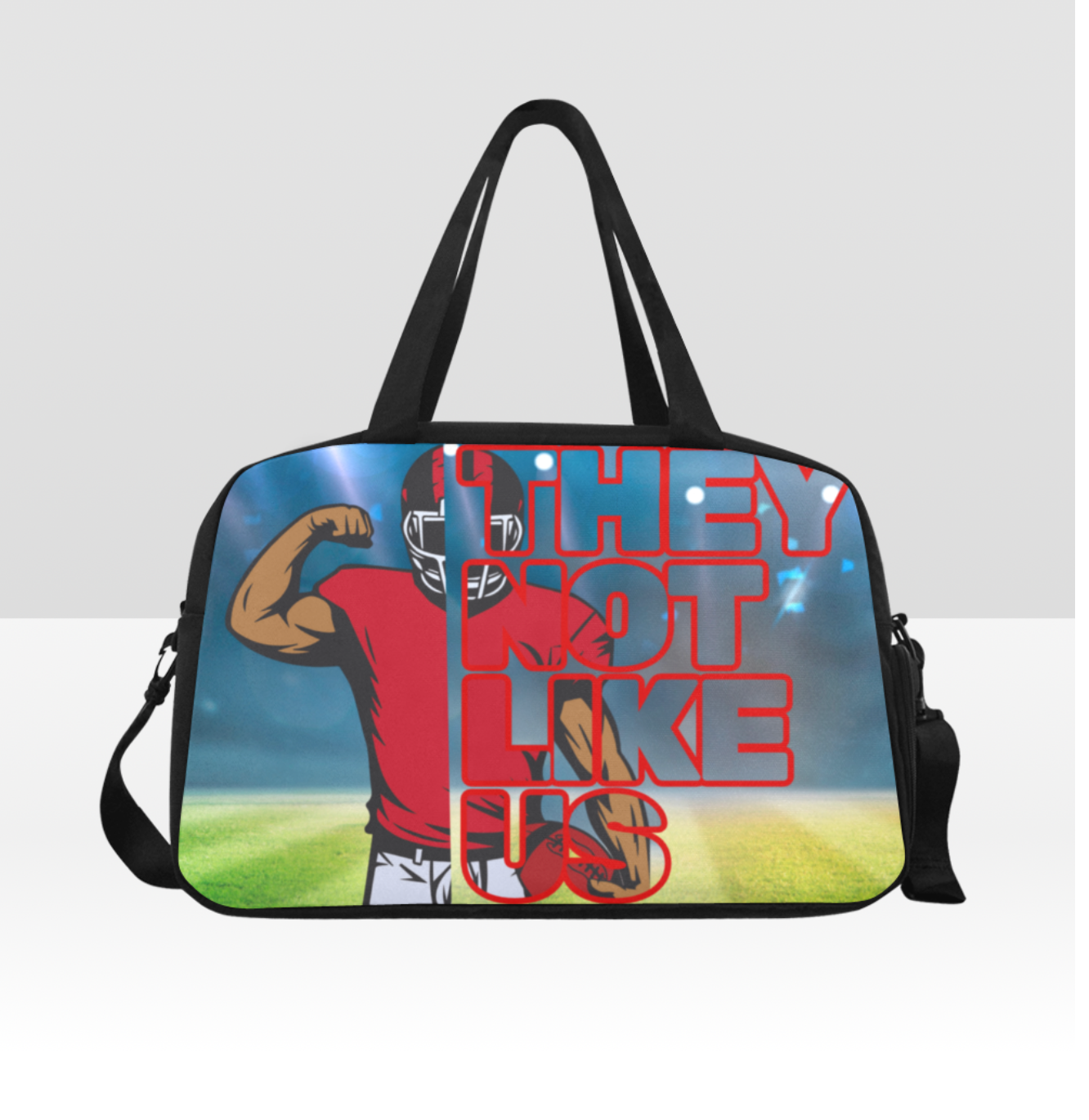 THEY NOT LIKE US TRAVEL BAG