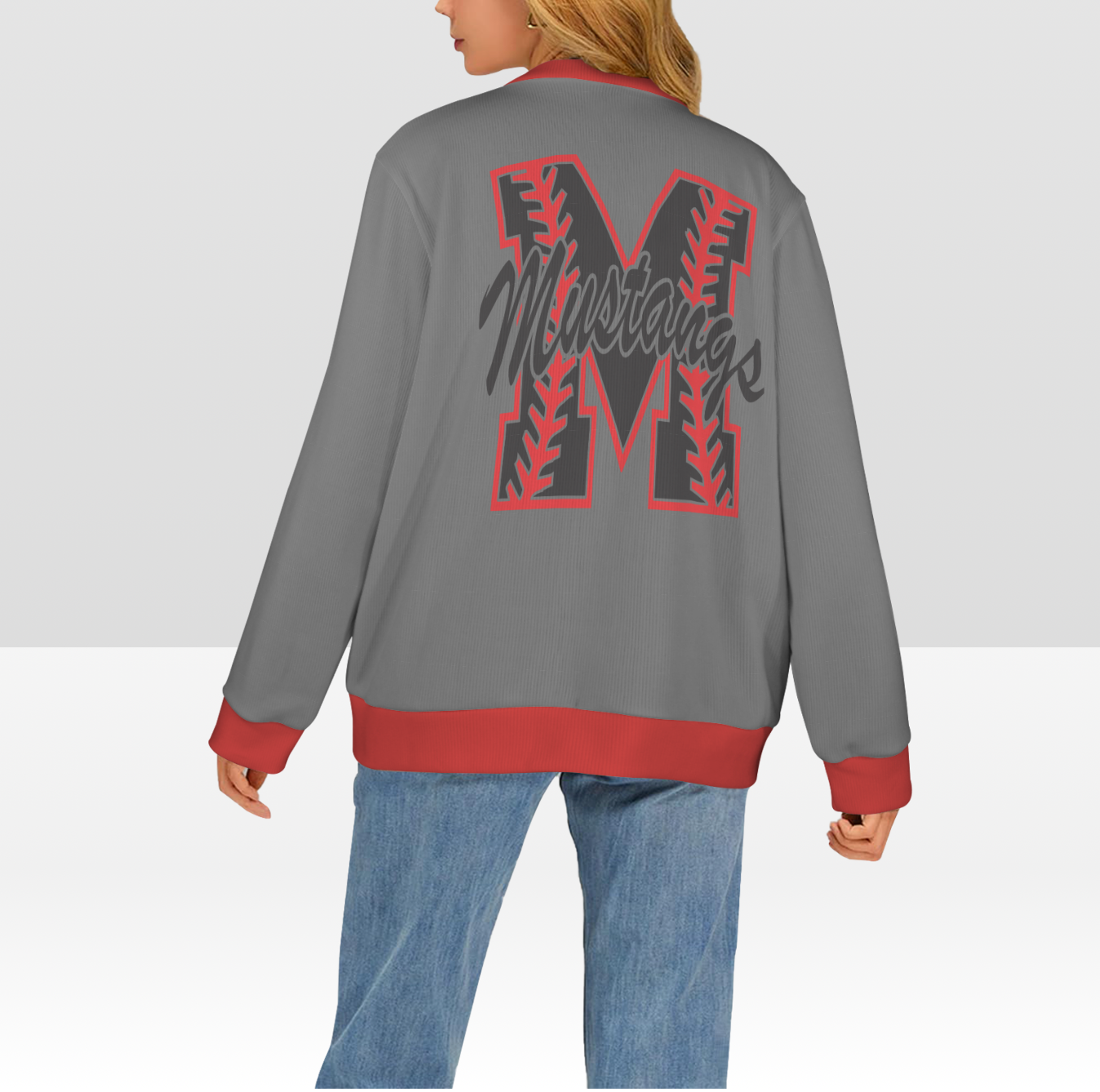 CUSTOM TEAM CARDIGAN AND LEGGINGS SET
